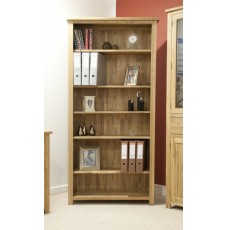 Opus Modern Oak Large Bookcase